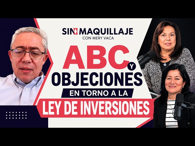 El ABC y las objeciones en torno a la ley de inveriones